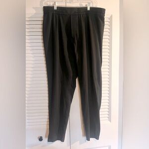 Lululemon tapered black pants size xl